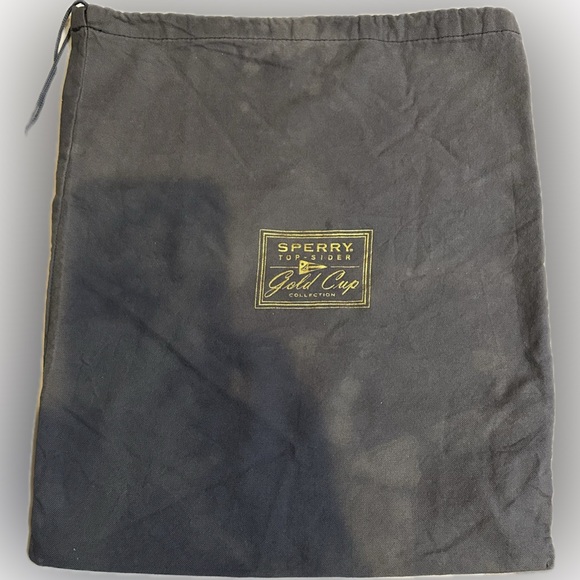 VTG SPERRY TOP-SIDER GOLD CUP COLLECTION DUST SHOE BAG GRAY  16”x18” COLLECTIBLE - Picture 9 of 11